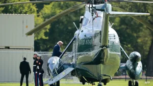 'No Danger': US On Trump's Helicopter Flying Too Close To Passenger Plane