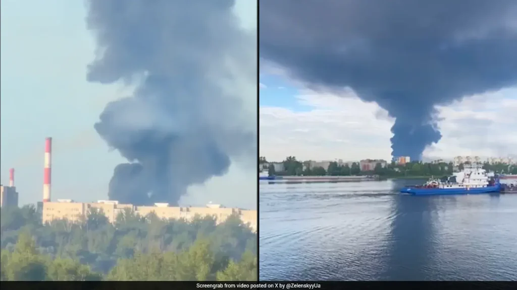 Ukraine Strikes Two Oil Facilities Deep Inside Russia, Says Zelensky