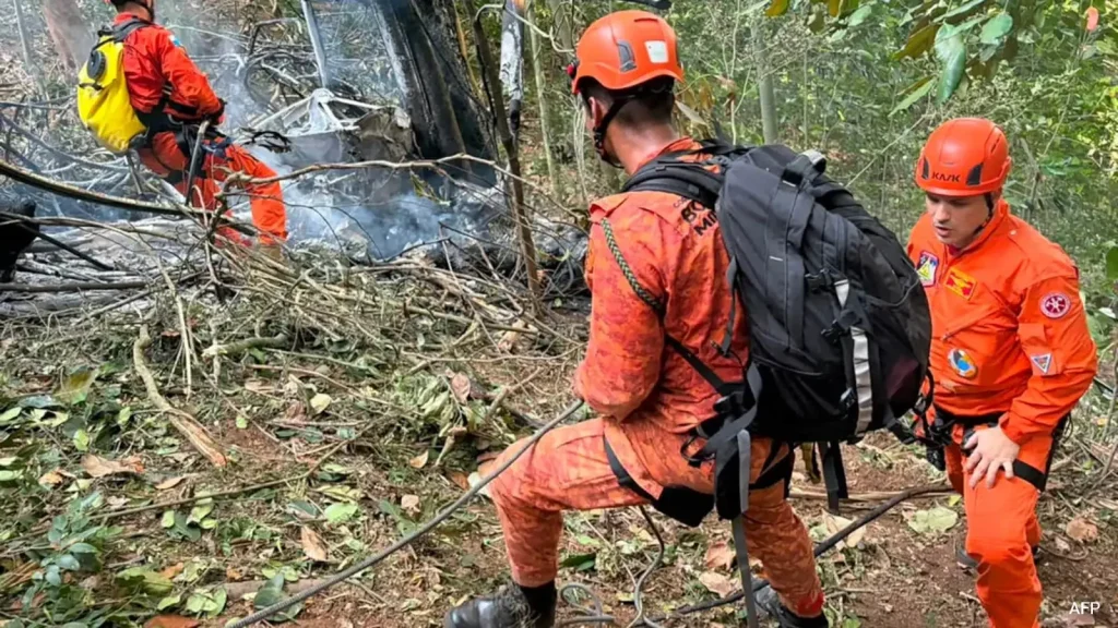 Pilot, 3 Of A Family Killed In Helicopter Crash In Rio De Janeiro
