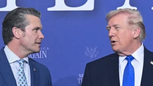 'Extremely Happy With Him': Trump On "Treasonous" Report Of Clash With Hegseth