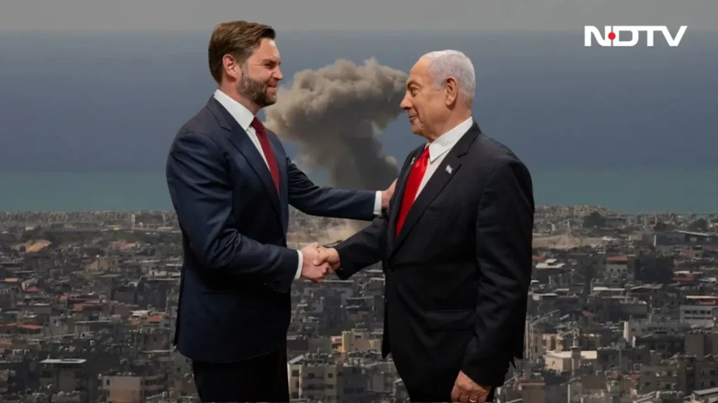 Netanyahu And Vance Hold 'Direct, Frank' Talks On Rift Over Iran War: Report