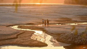 Water Levels In Europe's Danube River Drop To Record- Low Amid Heatwaves