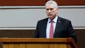 Cuban President Says US Trying To Seize Island